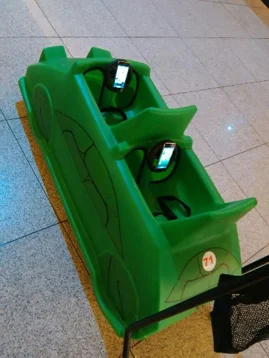 Entertainment System(Double Seat Cuddle Carts)